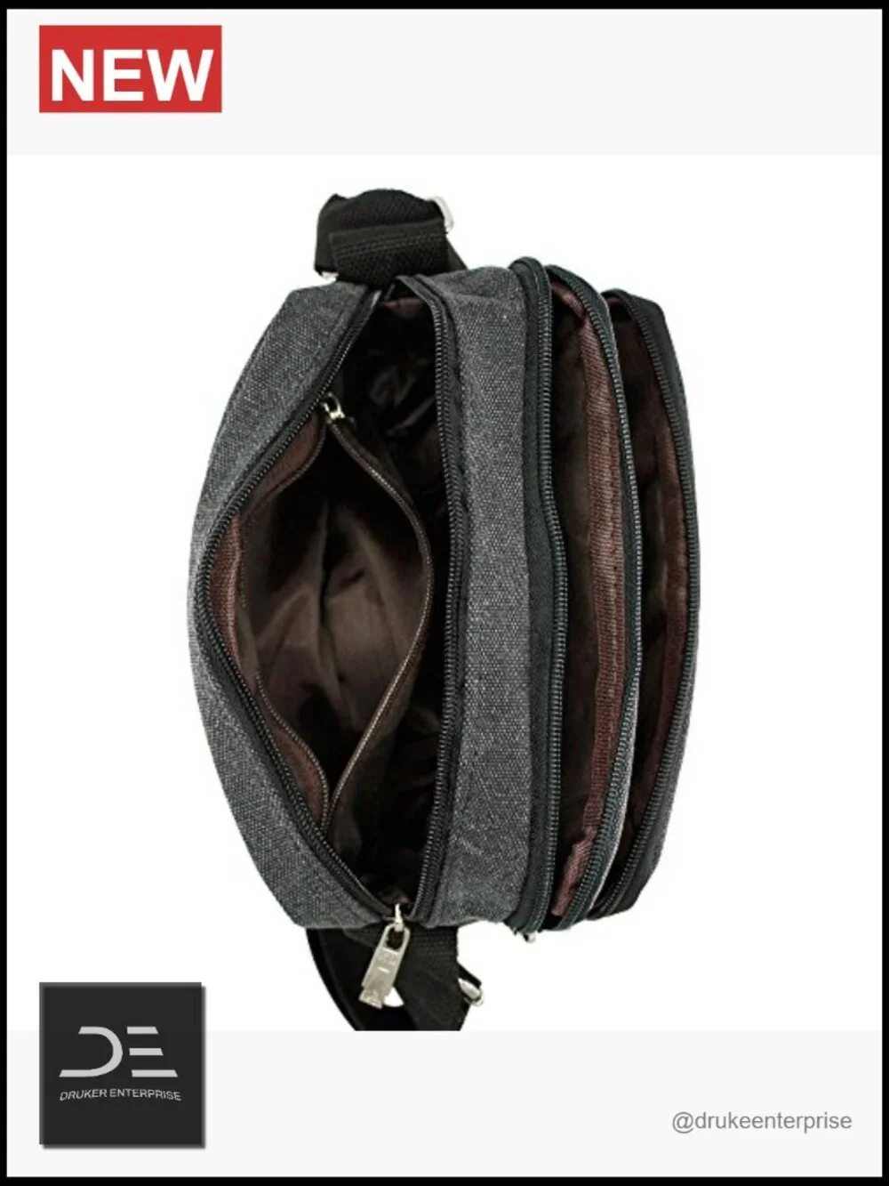 N/A canvas crossbody